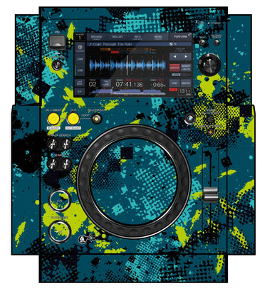 Pioneer DJ XDJ 700 Skin Conflict Green